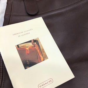 COACH Double Adjustable Strap Shoulder Bag